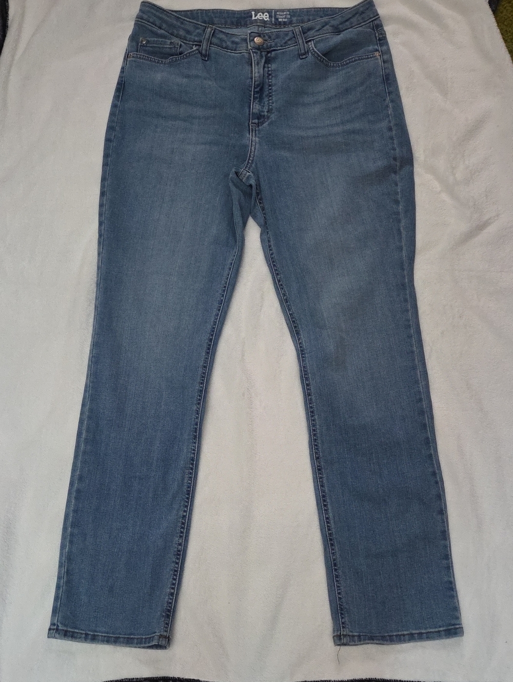Lee Stright Leg Jeans Size 14L Nwot